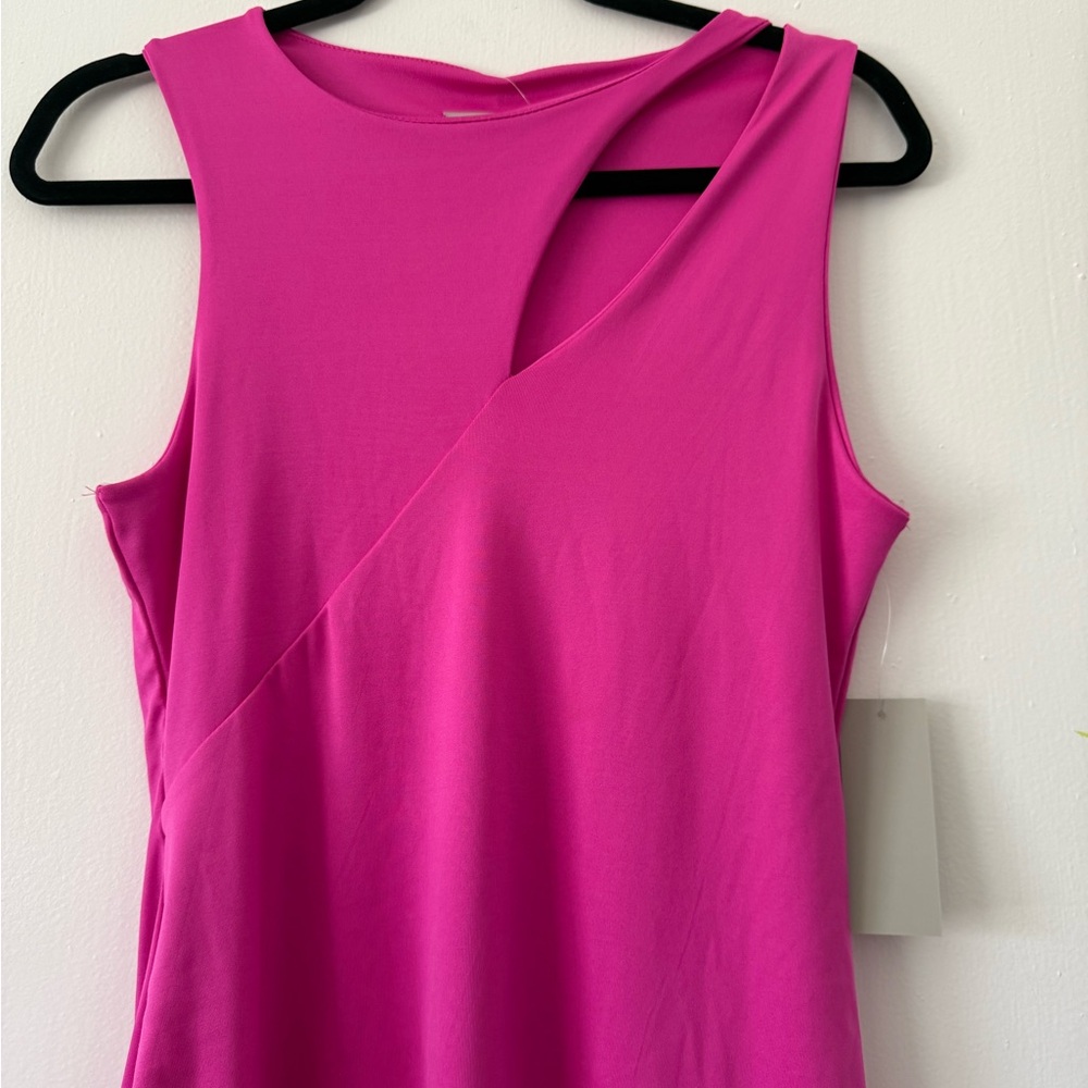 Gaze Asymmetrical Pink Dress